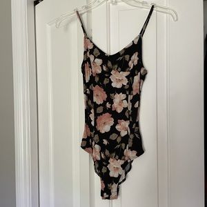 American Eagle Floral Bodysuit